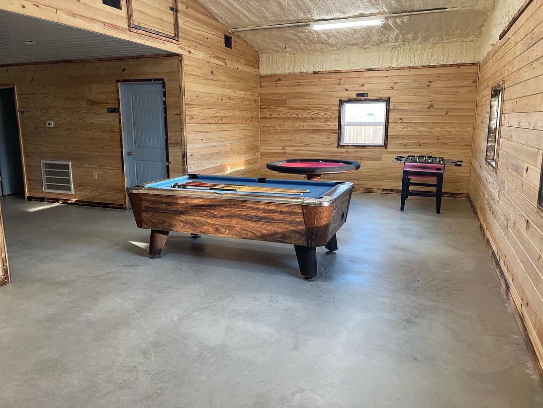Pure Country RV Park Club House and Game Room.
